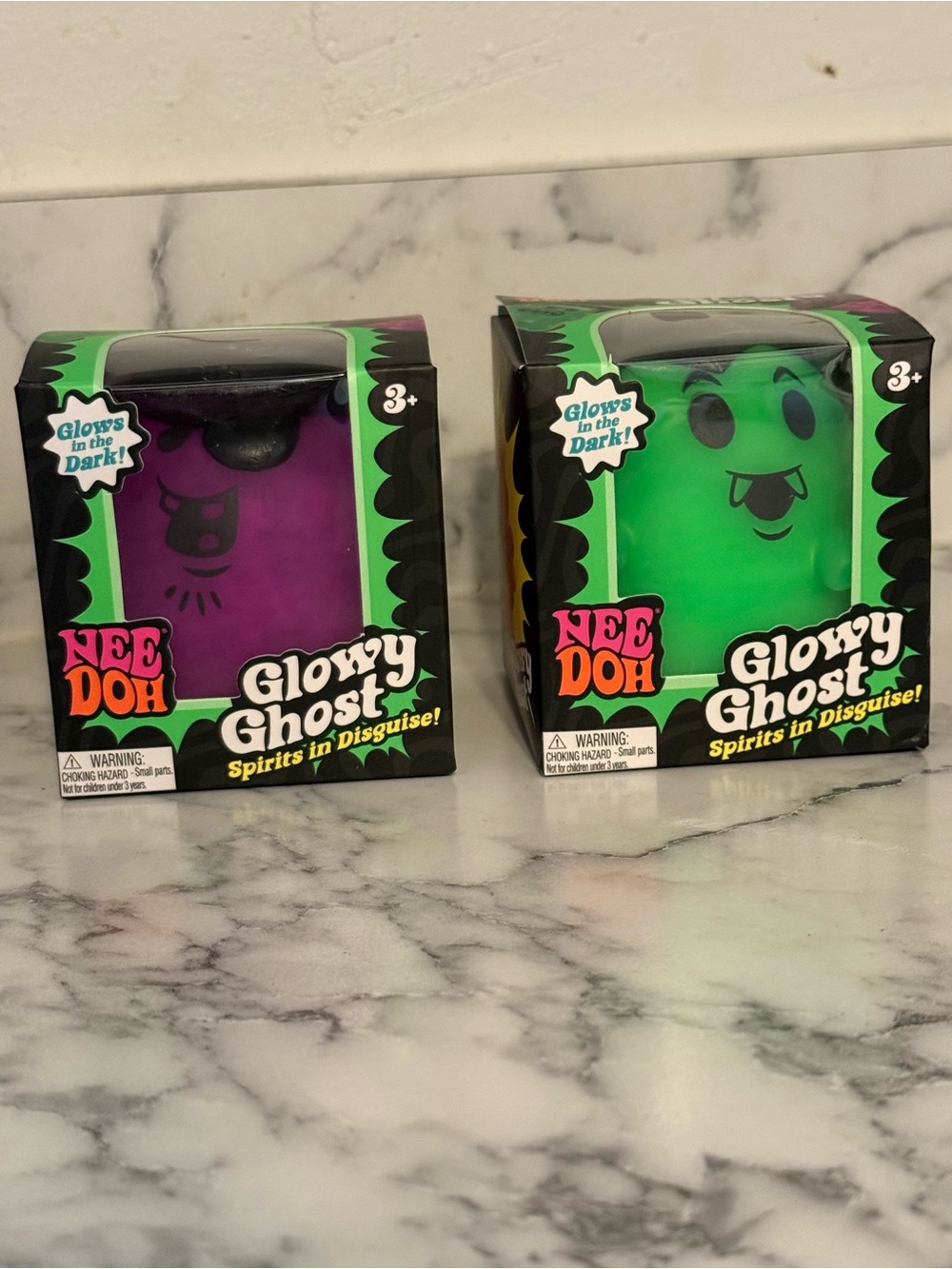 Nee Doh Glowy Ghost 👻 lot of 2